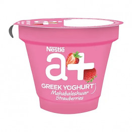 Nestle aPlus Mahabaleshwar Strawberry Greek Yoghurt 90gm